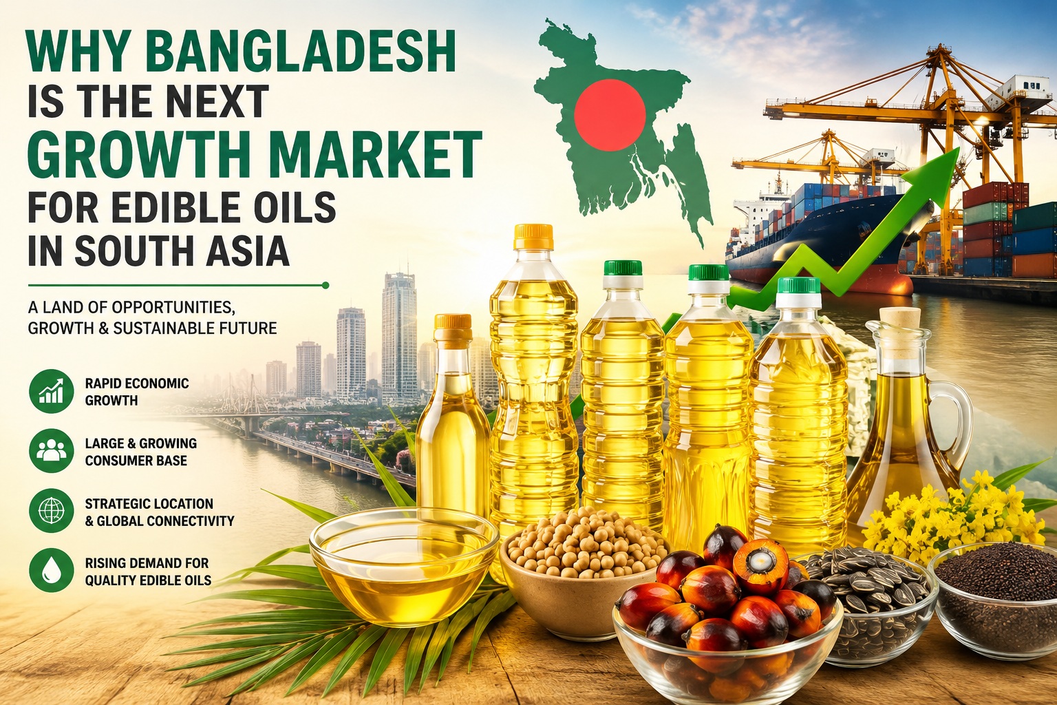 Why Bangladesh is the Next Growth Market for Edible Oils in South Asia